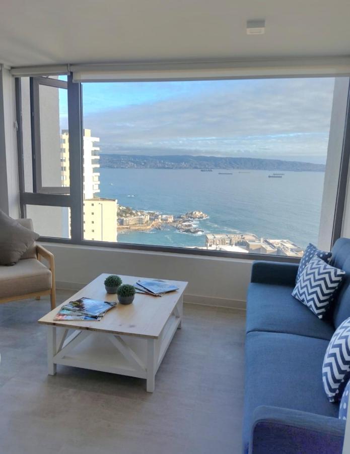 Departamento Con Vista Despejada Al Mar Apartamento